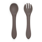 Set tacamuri din silicon Petite&Mars Take&Match Bitter Cocoa, imagine 1