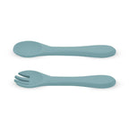 Set tacamuri din silicon Petite&Mars Take&Match Frosted Sky, imagine 3