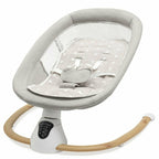Leagan electric New Baby Smart, Gri – șezutul fără copertină