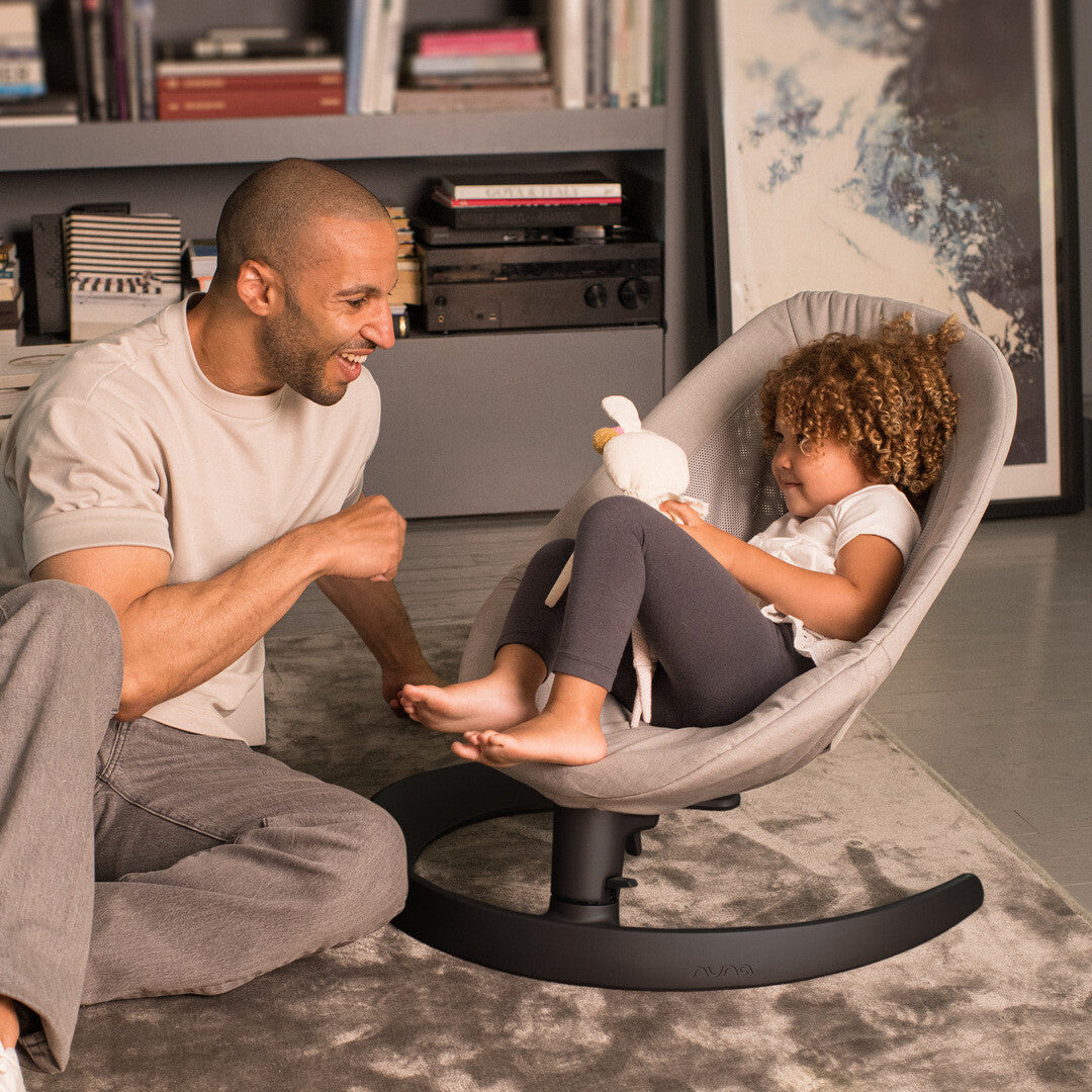 Nuna - Sezlong Leaf Grow Charcoal