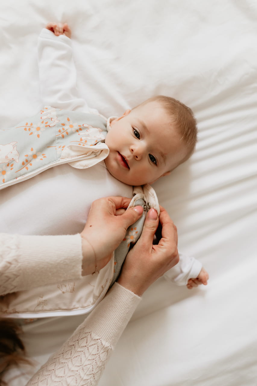 Sac Bumbac de dormit bebe 2,5 TOG 0-4 luni Sleepee