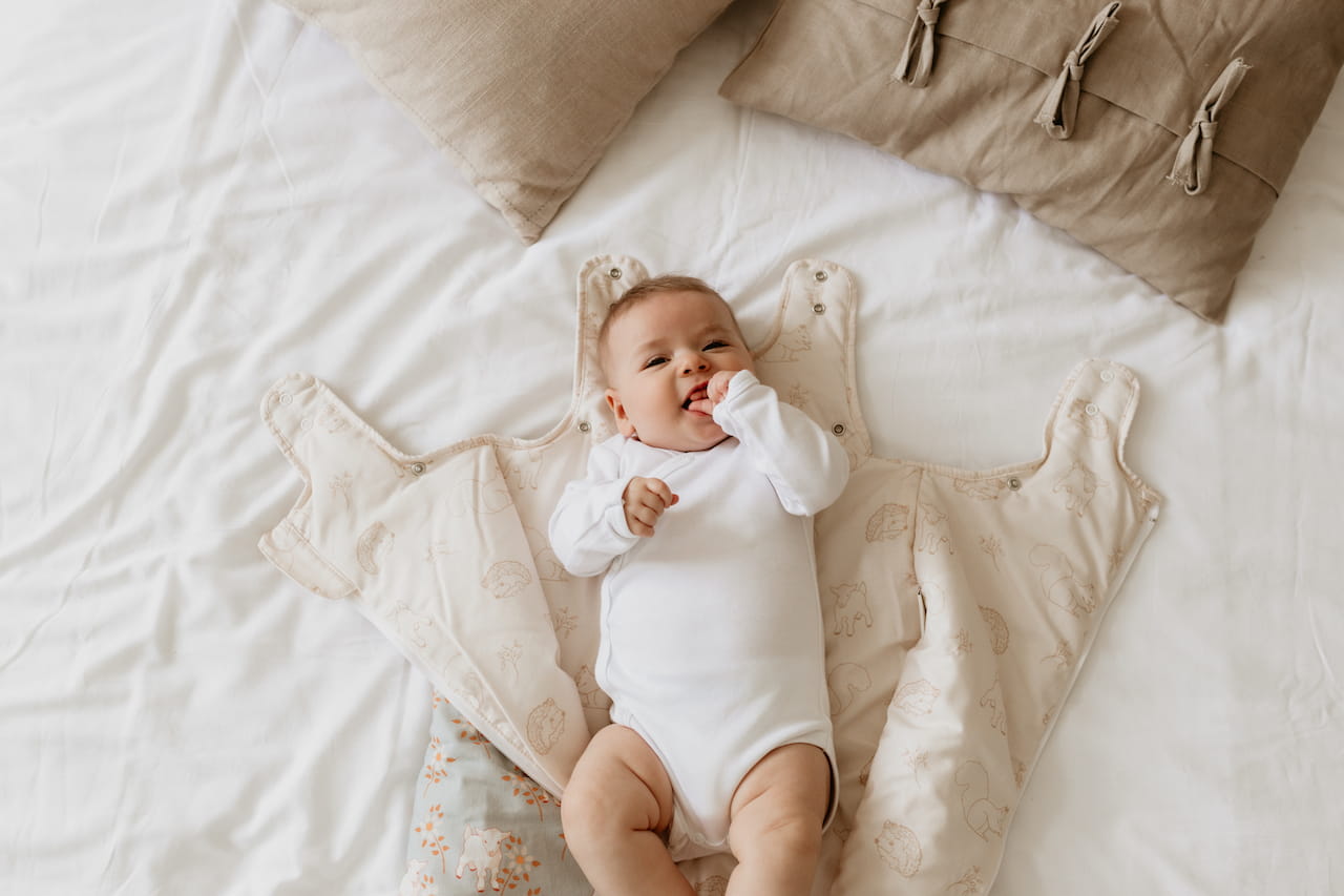 Sac Bumbac de dormit bebe 2,5 TOG 0-4 luni Sleepee