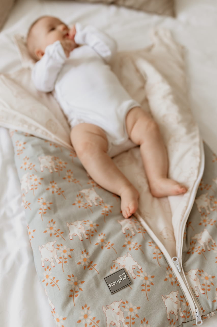 Sac Bumbac de dormit bebe 2,5 TOG 0-4 luni Sleepee