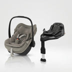 Scoica auto Maxi-Cosi Pebble Slide Pro Sapphire Sand cu baza - detaliu