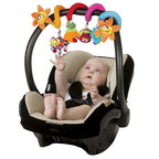 Spirala cu jucarii Playgro Amazing Garden Twirly Whirly pentru carucior si patut 33 cm
