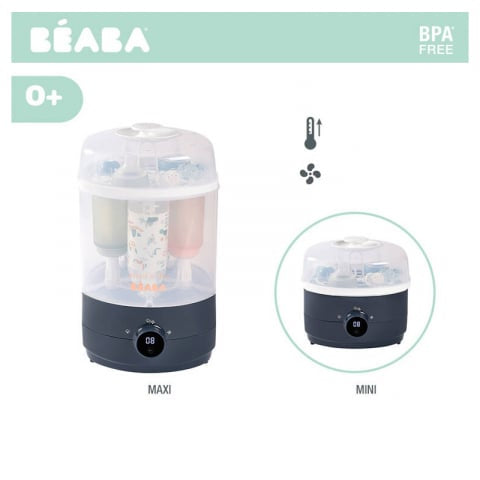Sterilizator 2 in 1 cu uscare Beaba Steril'n'Dry Night Blue