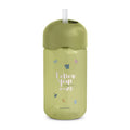 Sticla de apa cu pai Suavinex Bears 340 ml Verde
