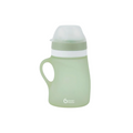 Sticlă Ergonomică din Silicon Babymoov 150ml Verde