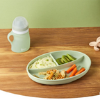 Sticla ergonomica din silicon Babymoov 150 ml verde - imagine 4