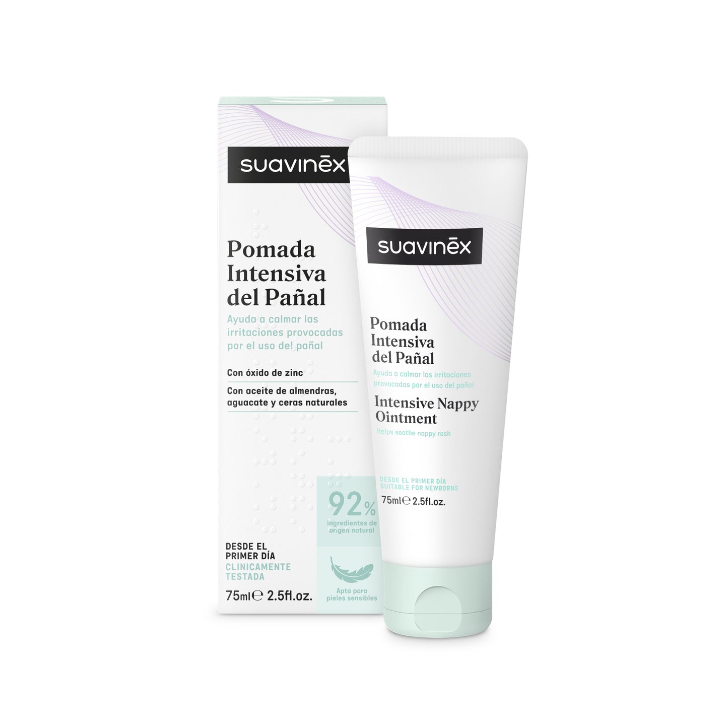 Suavinex Baby Care Unguent intensiv pentru iritatii de scutec 75 ml