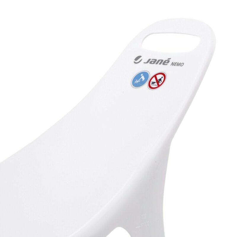 Suport ergonomic de baie Jane Nemo, White