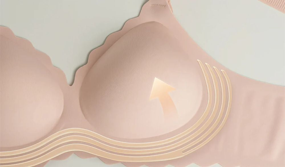 Sutien Alaptare Fara Cusaturi Momcozy YN46 cu Sustinere Skin S