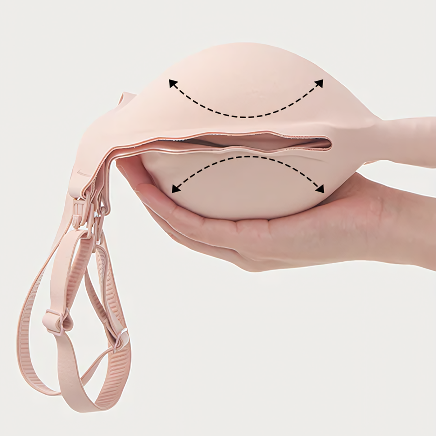 Sutien Alaptare Fara Cusaturi cu Sustinere Momcozy YN46 Floral Skin XL