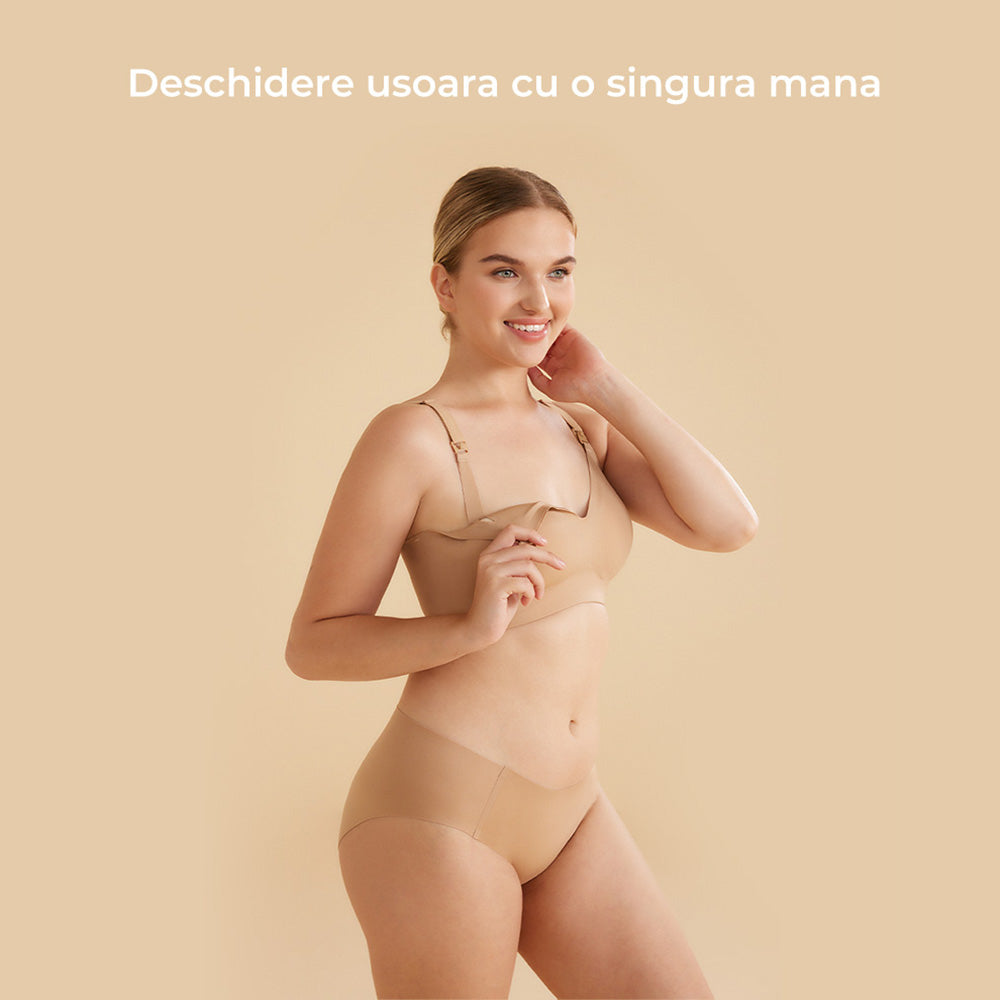 Sutien Alaptare Wireless Momcozy YN21 Skin 3XL