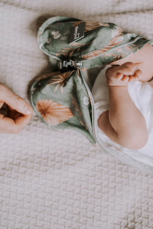 Saculet Swaddle infasat Bebe Bumbac + Caciulita - Second Step