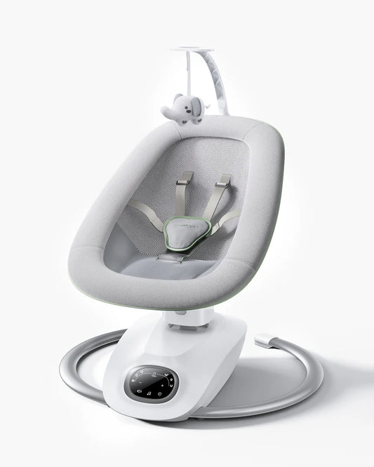 Leagan Electric Bebe Momcozy CocoSway 3D-Motion cu 6 Miscari si 4 Viteze