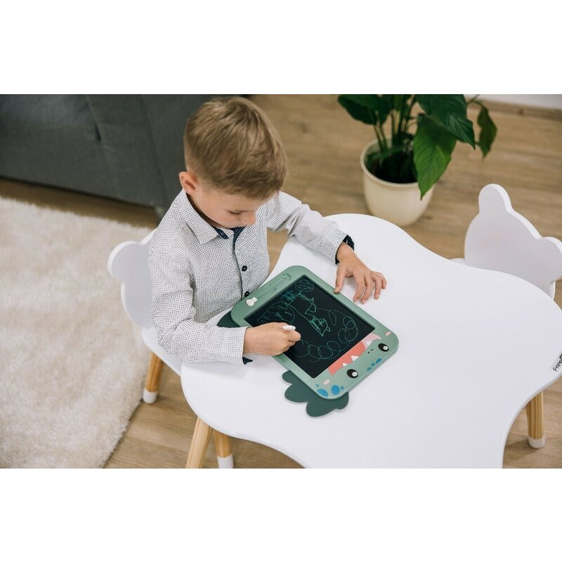Tableta Grafica Digitala LCD pentru Scris si Desen, Free2Play, Ecran Mare 10.5 Inch, Dinozaur