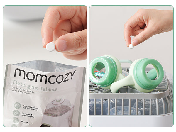 Tablete detergent masina de spalat biberoane Momcozy KleanPal Pro