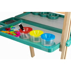 Tablita magnetica din lemn Free2Play Duo Play cu doua fete