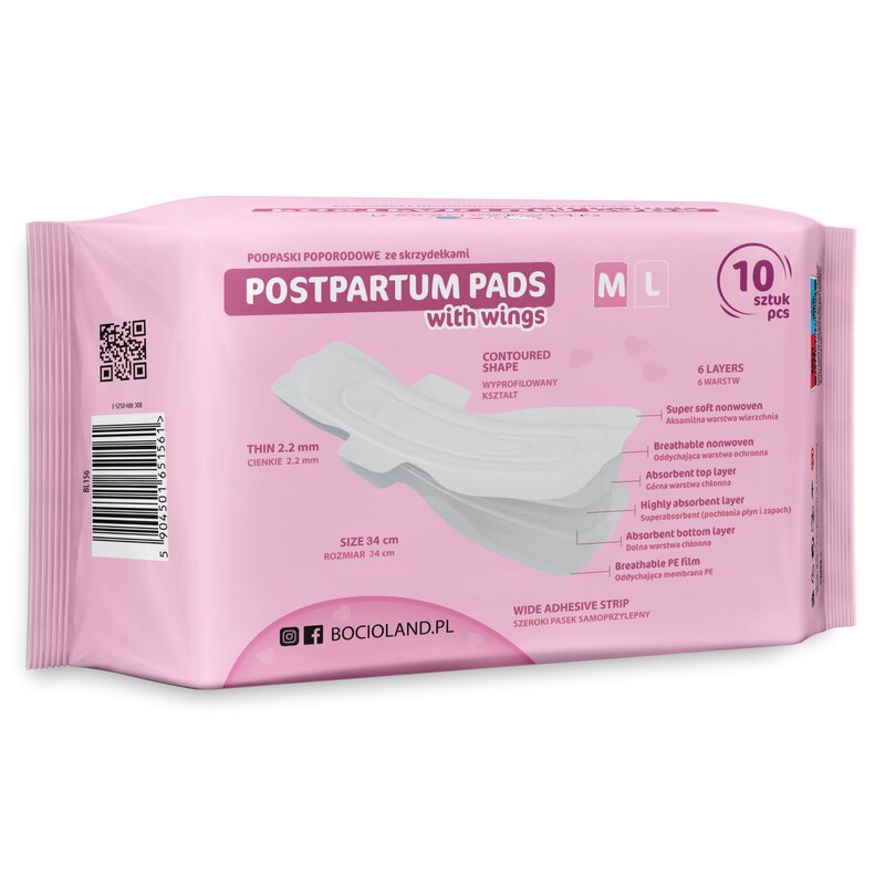 Tampoane postnatale Bocioland, ultramoi, 6 straturi, imaginea 12