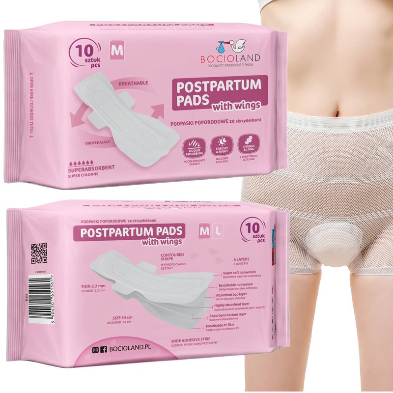 Tampoane postnatale Bocioland, ultramoi, 6 straturi, imaginea 18