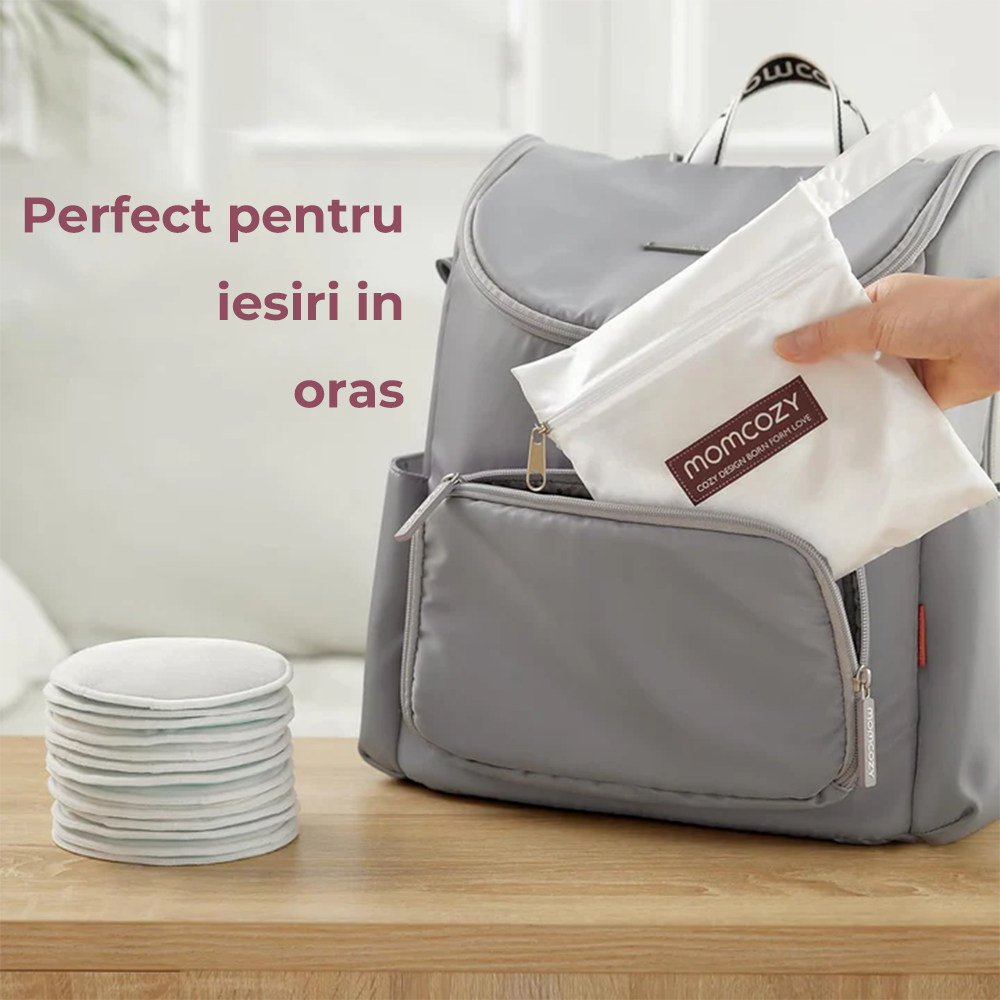 Tampoane Reutilizabile pentru San Momcozy Groase - Set 14 Bucati 4 Straturi