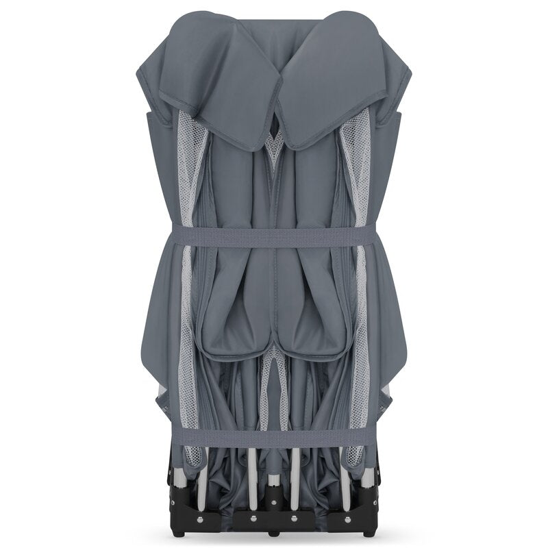 Tarc de joaca copii, Lionelo, Florence Easy Fold XL, 180 x 200 x 68 cm, Pliere, depliere automata, Include geanta de transport, Din plasa, Cu doua intrari laterale, 0-48 luni, Conform cu EN12227, Grey Stone