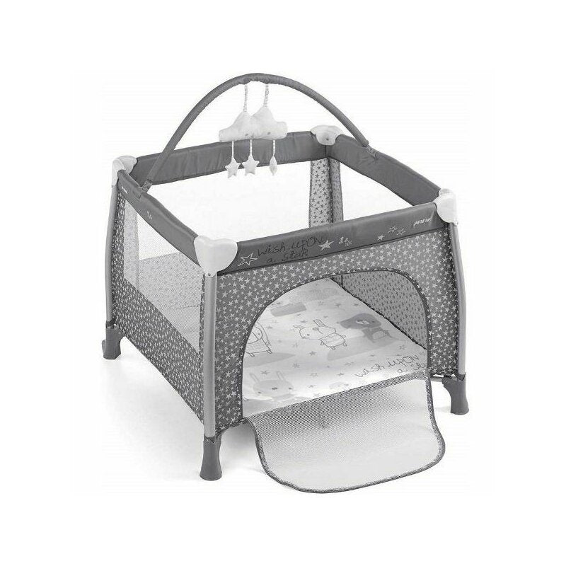 Tarc de joaca, Jane, Travel Fun, Cu arcada cu jucarii, Geanta de transport 98x101x80 cm, Star