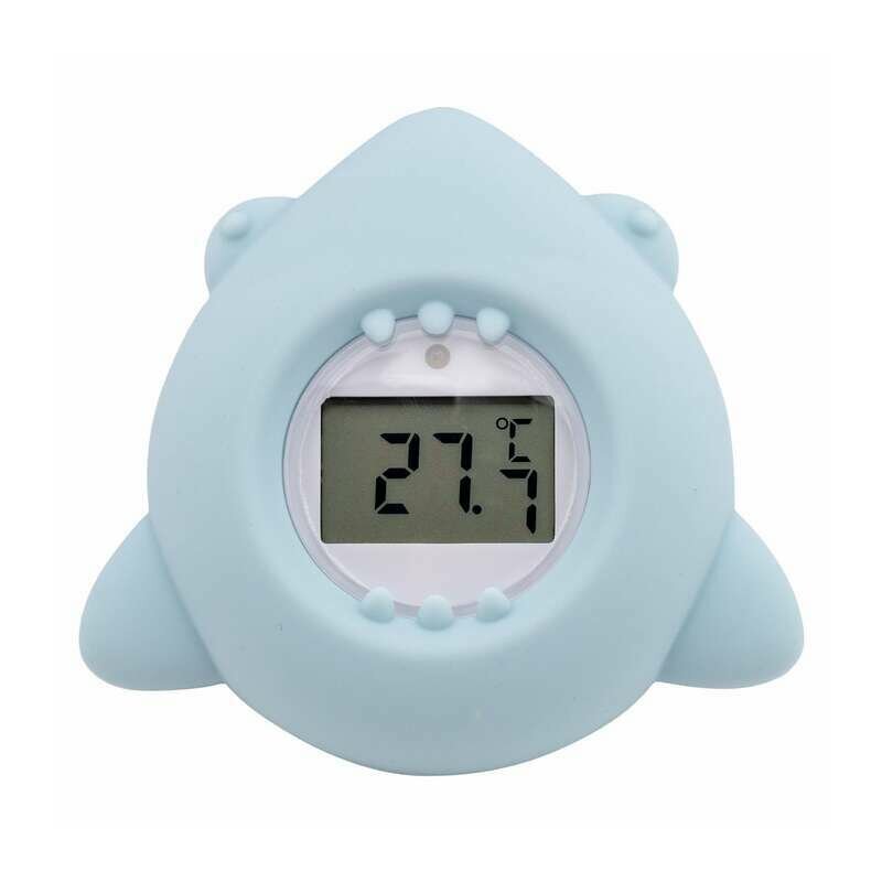 Termometru digital, FreeON, Shark, Multifunctional, Ecran usor de citit, BPA Free, 0 luni+, Blue