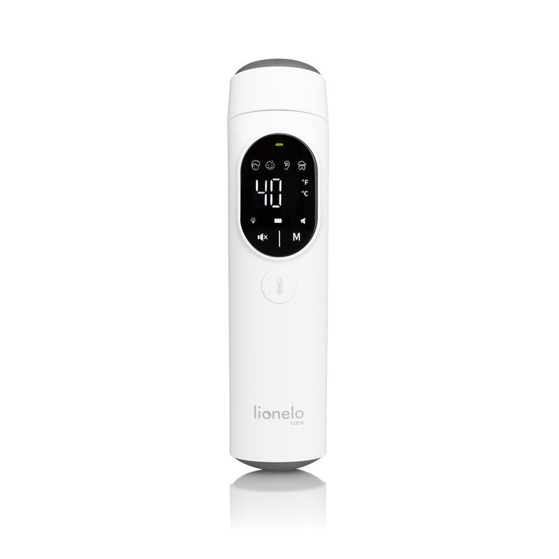 Termometru cu infrarosu fara contact Lionelo FeverScan, Alb