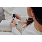 Termometru cu infrarosu fara contact Lionelo FeverScan, Alb