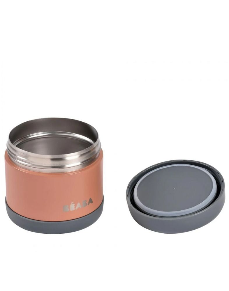 Termos alimente Beaba Thermo-Portion 500 ml Mineral Grey Terracotta