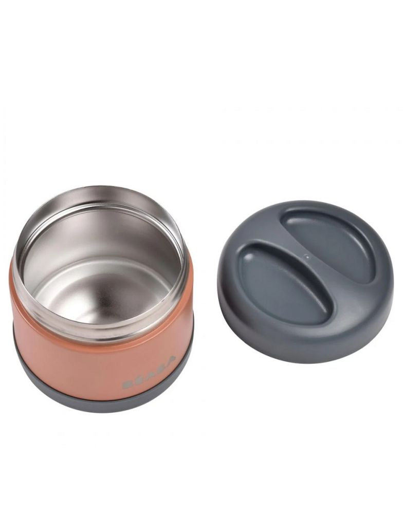 Termos alimente Beaba Thermo-Portion 500 ml Mineral Grey Terracotta