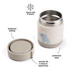 Termos alimente Done by Deer 300 ml Celebration Sand, imagine 3