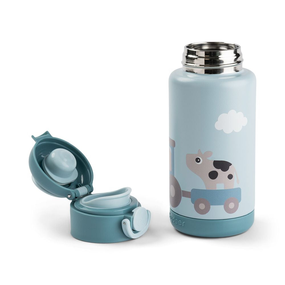 Termos Done by Deer 340 ml Tiny Farm Blue, imagine 3