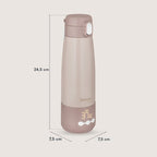 Termos inteligent cu incalzire Lionelo ThermUp Bottle 350 ml, Roz nude