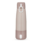 Termos inteligent cu incalzire Lionelo ThermUp Bottle 350 ml, Roz nude