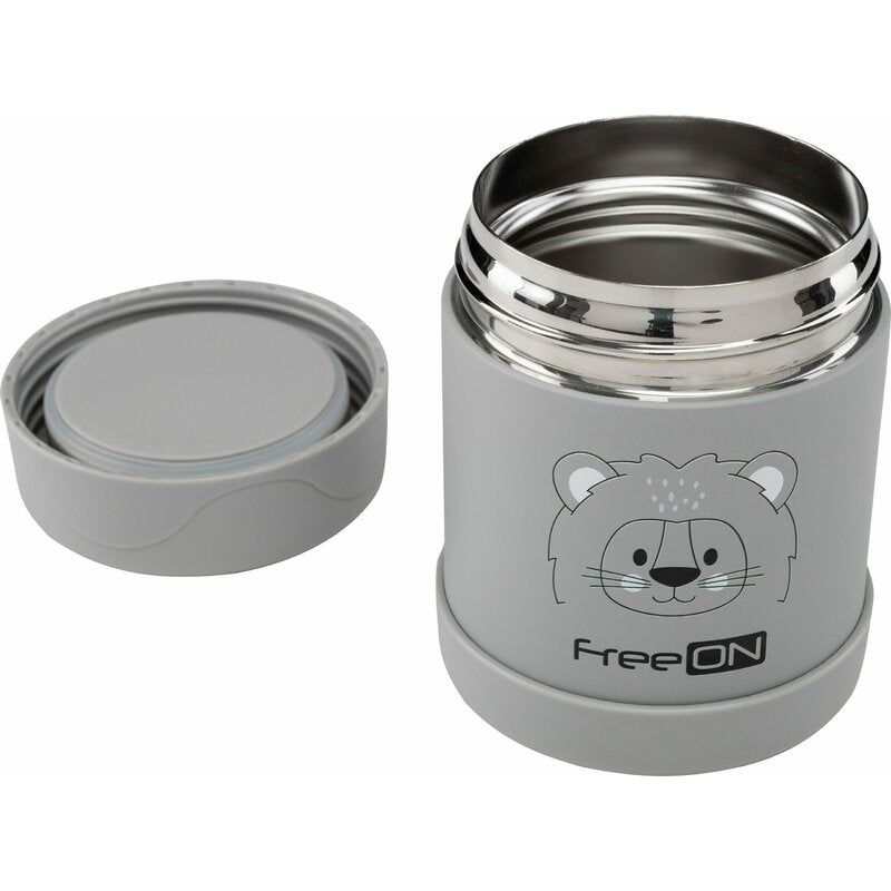 Termos alimente FreeON Grey Lion, gri – fotografia 5 a produsului