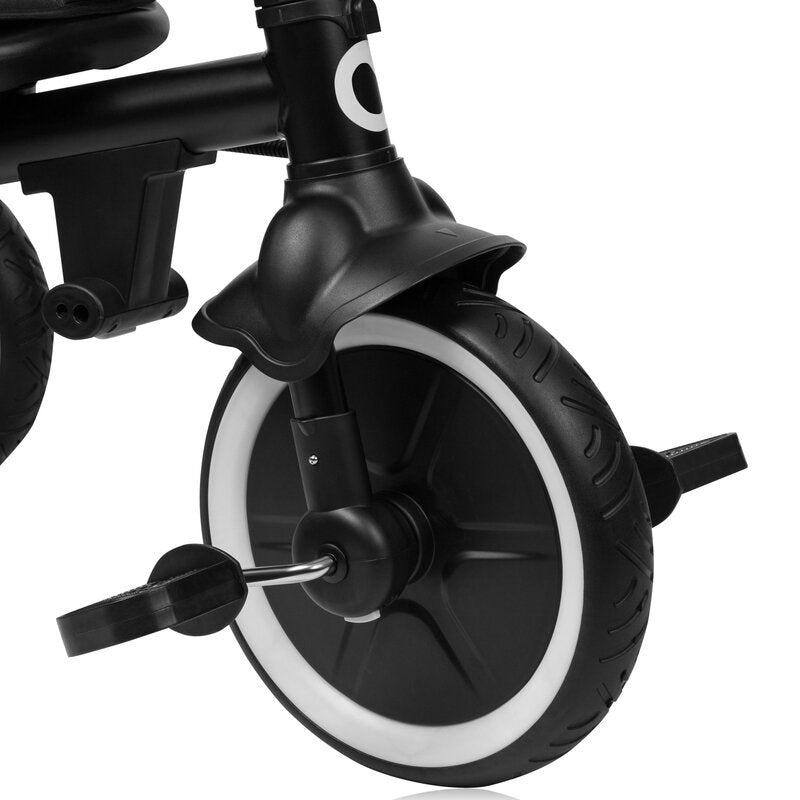 Tricicleta copii, Lionelo, Berry, 2 in 1, Multifunctionala, Suport picioare, Control al directiei, Scaun reversibil, Rotire 360 grade, Functie de roata libera, Utilizare pana la 5 ani, Constructie din otel, Conform cu standardul EN71, Roz