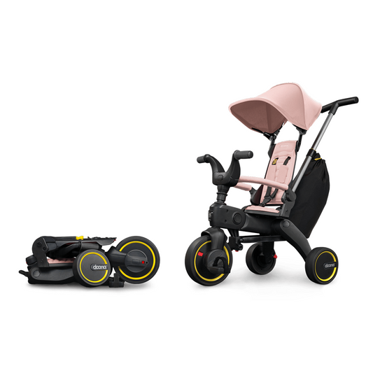 Tricicleta Pliabila Doona Liki Trike S3 Bush Pink UPF 50+