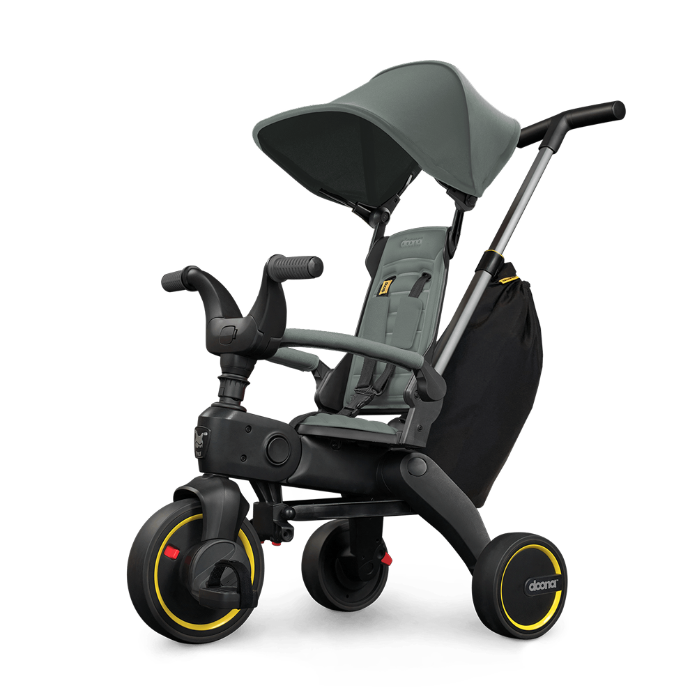 Tricicleta Pliabila Doona Liki Trike S3 Slate Green UPF 50+