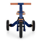 Tricicleta, Petite&Mars, Turbo, 5 in 1, Multifunctionala, Vehicul de impins, Bicicleta cu/fara pedale, Cu maner de ghidaj, Detasabil, Roti din cauciuc, Pana la 25 kg, 1.5-5 ani, Albastru