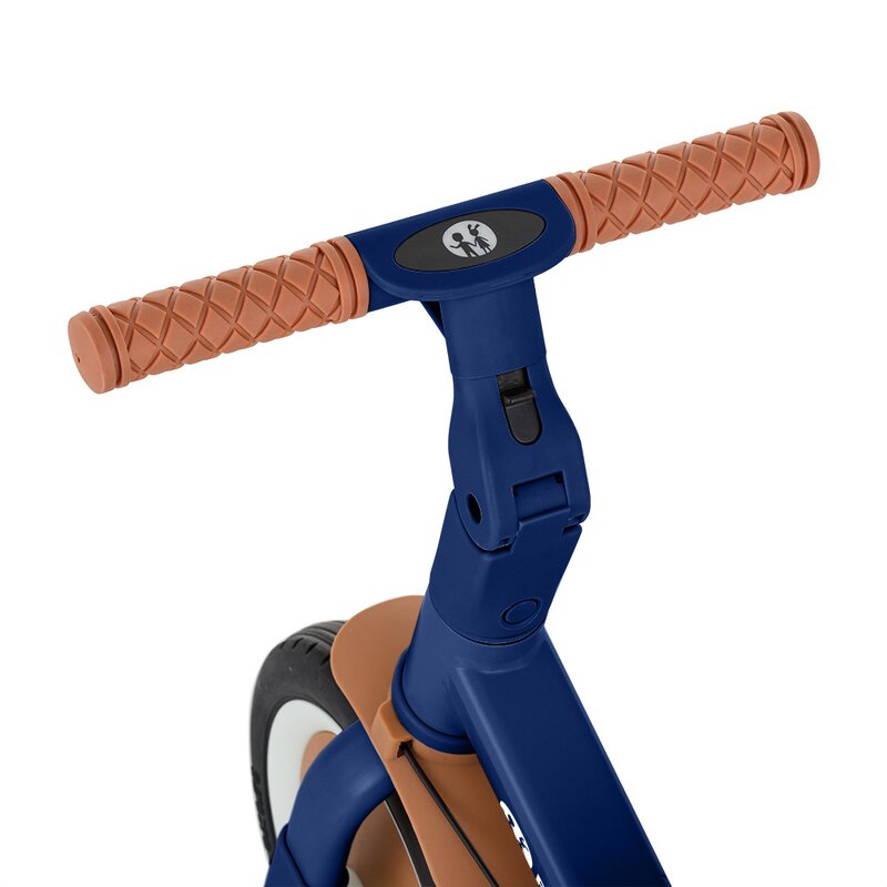 Tricicleta, Petite&Mars, Turbo, 5 in 1, Multifunctionala, Vehicul de impins, Bicicleta cu/fara pedale, Cu maner de ghidaj, Detasabil, Roti din cauciuc, Pana la 25 kg, 1.5-5 ani, Albastru