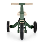 Tricicleta, Petite&Mars, Turbo, 5 in 1, Multifunctionala, Vehicul de impins, Bicicleta cu/fara pedale, Cu maner de ghidaj, Detasabil, Roti din cauciuc, Pana la 25 kg, 1.5-5 ani, Verde