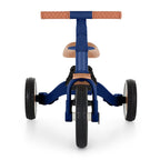 Tricicleta, Petite&Mars, Turbo, 5 in 1, Multifunctionala, Vehicul de impins, Bicicleta cu/fara pedale, Cu maner de ghidaj, Detasabil, Roti din cauciuc, Pana la 25 kg, 1.5-5 ani, Albastru