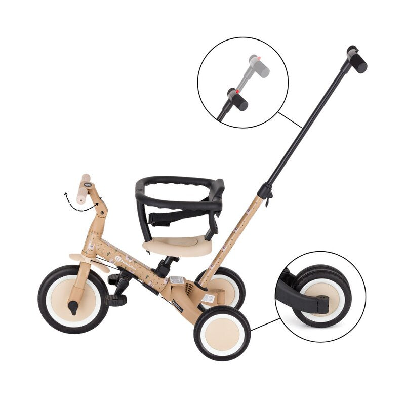 Tricicleta Petite&Mars Turbo Editie Limitata 5 in 1 Multifunctionala 1.5-5 Ani
