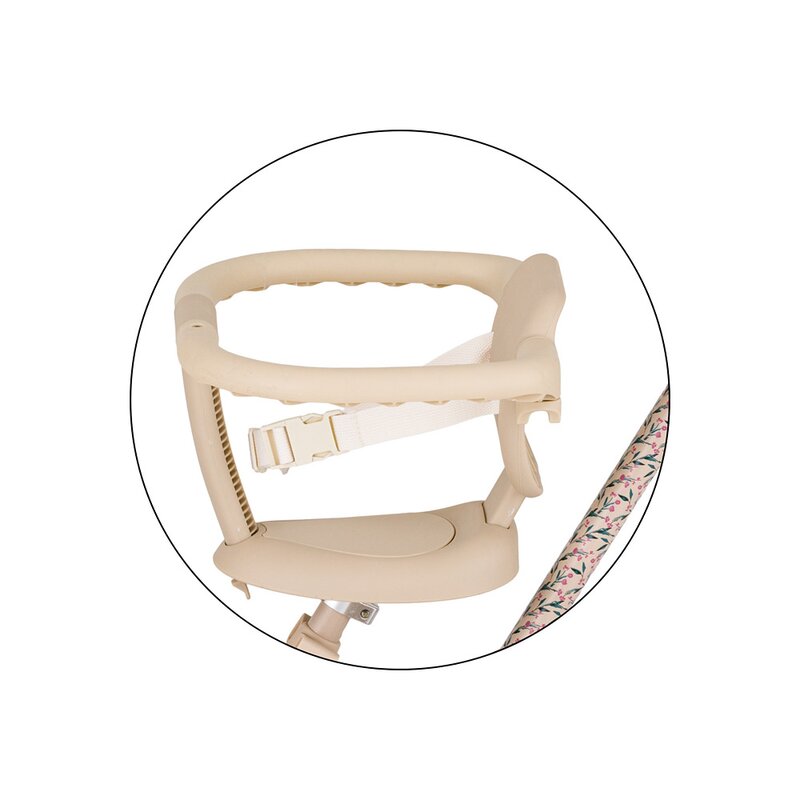 Tricicleta, Petite&Mars, Turbo, Editie limitata, 5 in 1, Multifunctionala, Vehicul de impins, Bicicleta cu/fara pedale, Cu maner de ghidaj, Detasabil, Roti din cauciuc, Pana la 25 kg, 1.5-5 ani, Pink Meadow