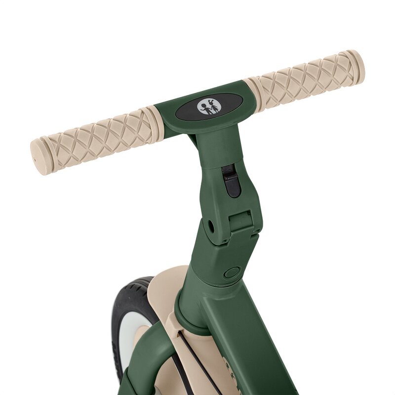 Tricicleta, Petite&Mars, Turbo Plus, 5 in 1, Multifunctionala, Vehicul de impins, Bicicleta cu/fara pedale, Cu maner de ghidaj, Detasabil, Roti din cauciuc, Capotina pentru soare, Pana la 25 kg, 1.5-5 ani, Verde