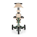 Tricicleta, Petite&Mars, Turbo Plus, 5 in 1, Multifunctionala, Vehicul de impins, Bicicleta cu/fara pedale, Cu maner de ghidaj, Detasabil, Roti din cauciuc, Capotina pentru soare, Pana la 25 kg, 1.5-5 ani, Verde