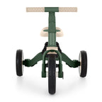 Tricicleta, Petite&Mars, Turbo Plus, 5 in 1, Multifunctionala, Vehicul de impins, Bicicleta cu/fara pedale, Cu maner de ghidaj, Detasabil, Roti din cauciuc, Capotina pentru soare, Pana la 25 kg, 1.5-5 ani, Verde